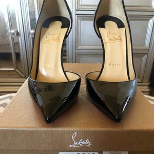 Christian Louboutin Pointed-Toe Red Sole Pumps